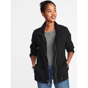 old navy linen jacket